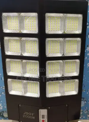 2000w Solar Streetlight+pole