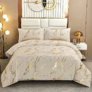 Fade Resistant Marble Duvet Cover