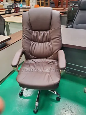 High Back Padded Executive Brown Chair