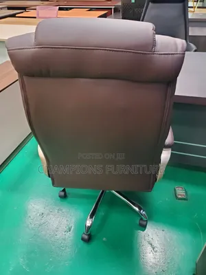 High Back Padded Executive Brown Chair