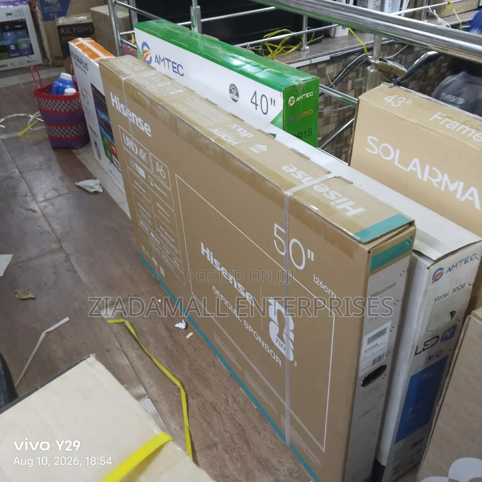Pay on Delivery Hisense 50inches Smart TV. Wall Mount Free