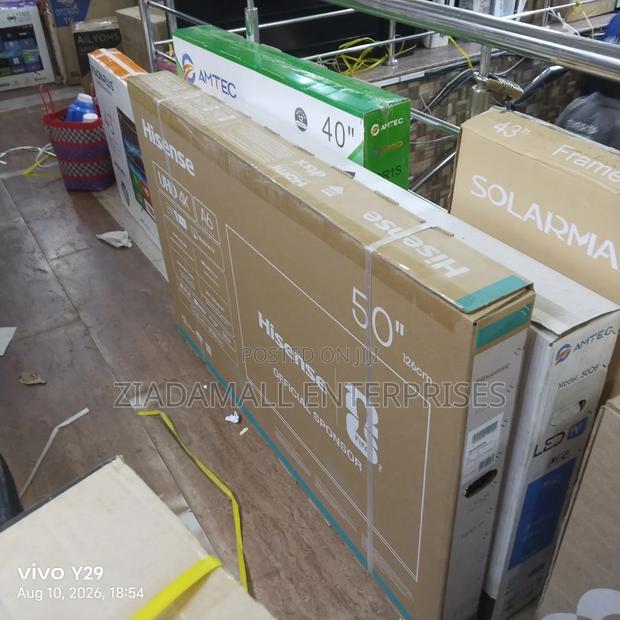 Pay on Delivery Hisense 50inches Smart TV. Wall Mount Free - main view
