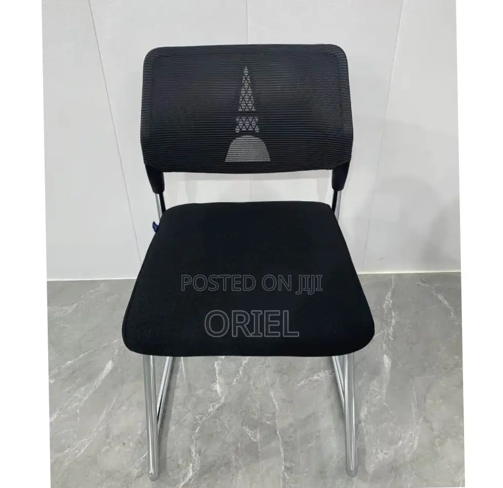 Office Chair : Cantilever Armless Mesh Reception Chair