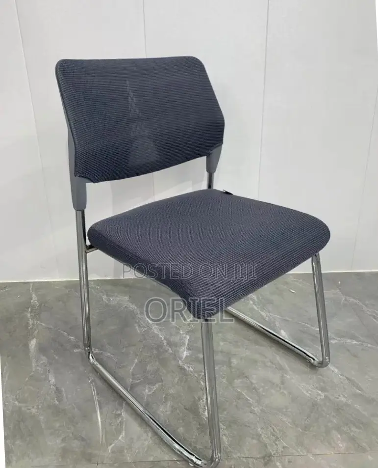 Office Chair : Cantilever Armless Mesh Reception Chair