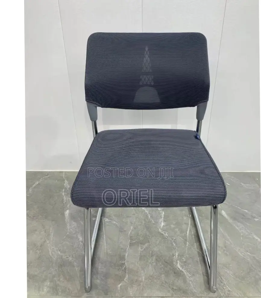 Office Chair : Cantilever Armless Mesh Reception Chair