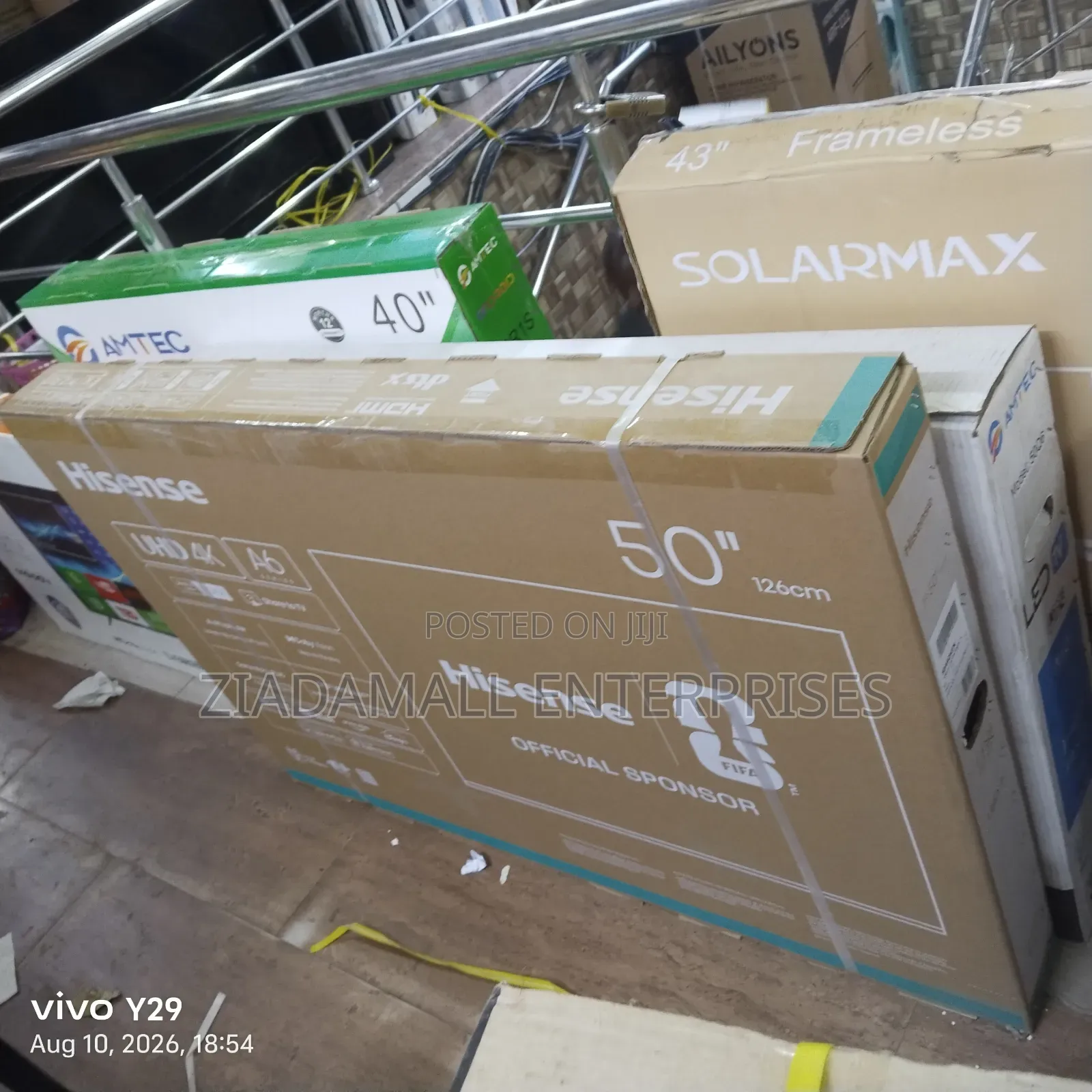 Pay on Delivery Hisense 50inches Smart TV. Wall Mount Free