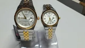 Curren Two -Toned Couple Watches