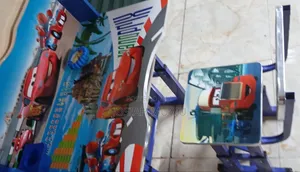 Cartoon Car Kids Table and Chair