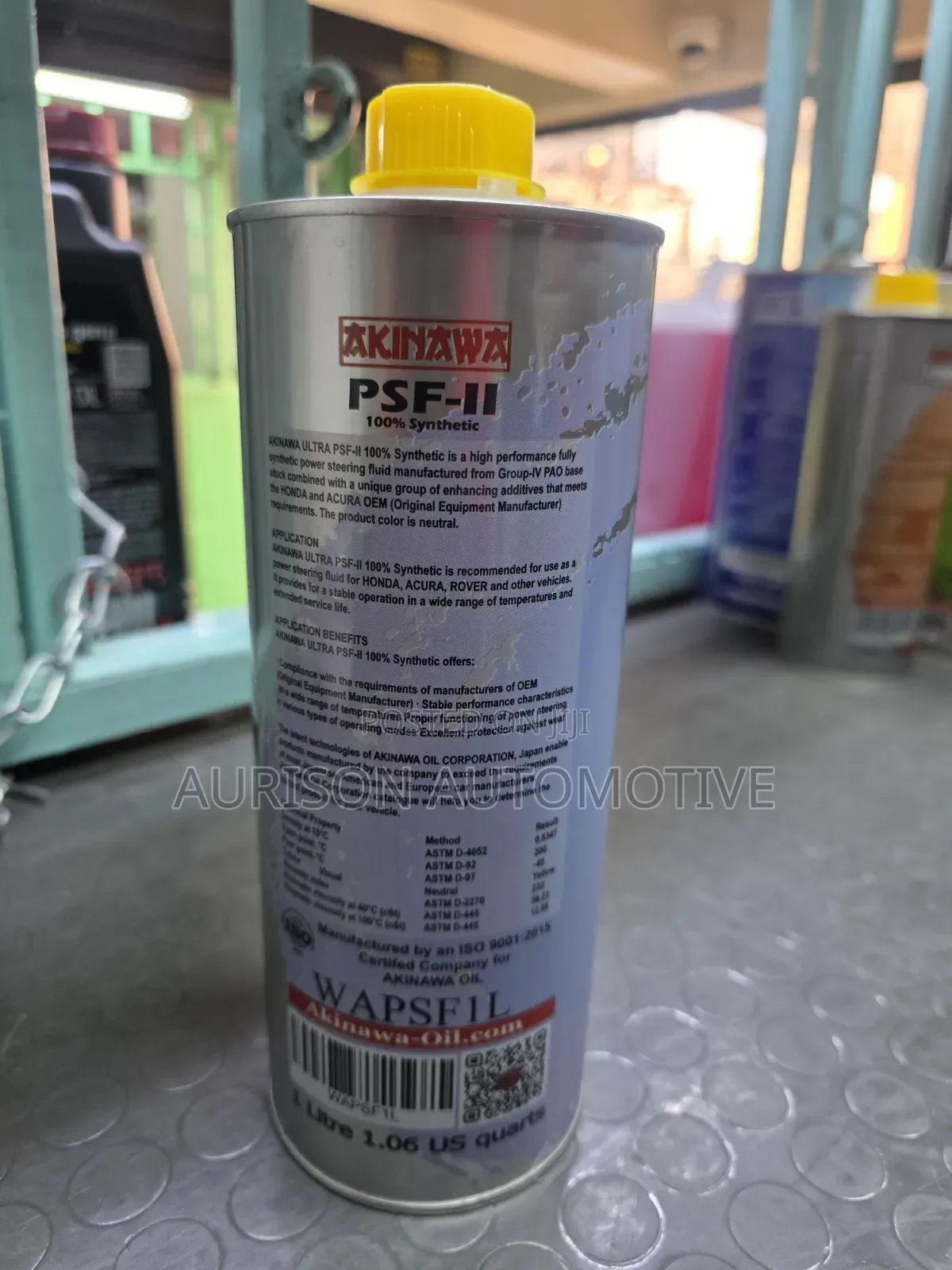 Akinawa PSF-II Power Steering Fluid 1ltr