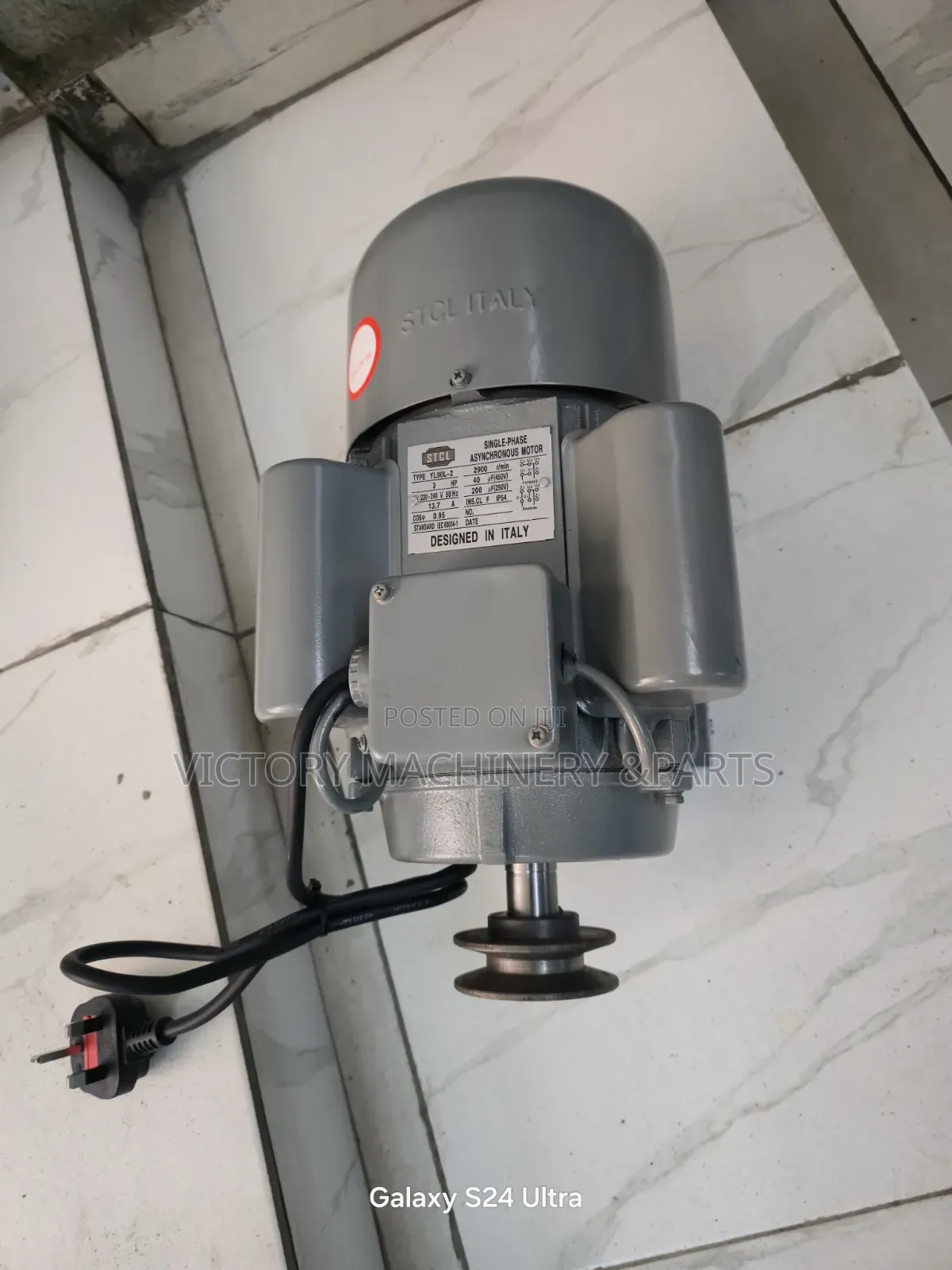 3hp STCL Italy Motor Single Phase 2900rpm High Speed 100% Copper