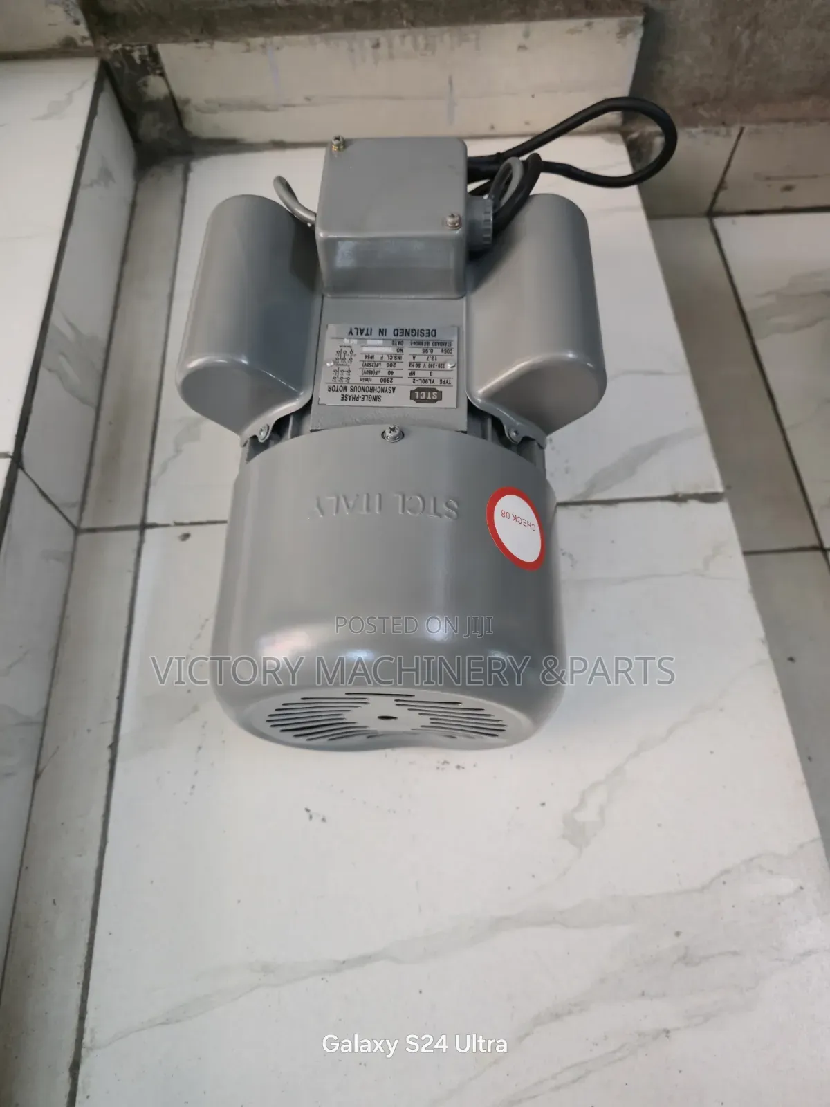 3hp STCL Italy Motor Single Phase 2900rpm High Speed 100% Copper