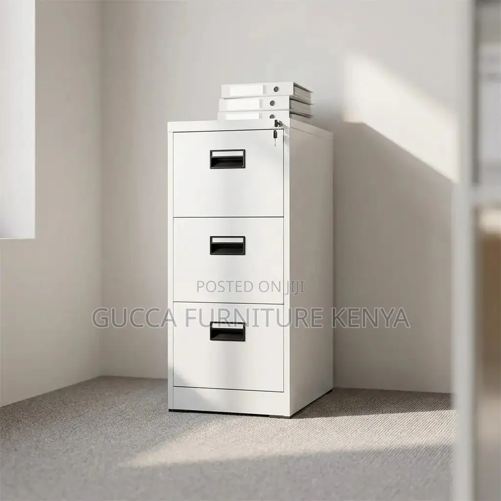 3-Drawer Metallic Document/File Cabinet