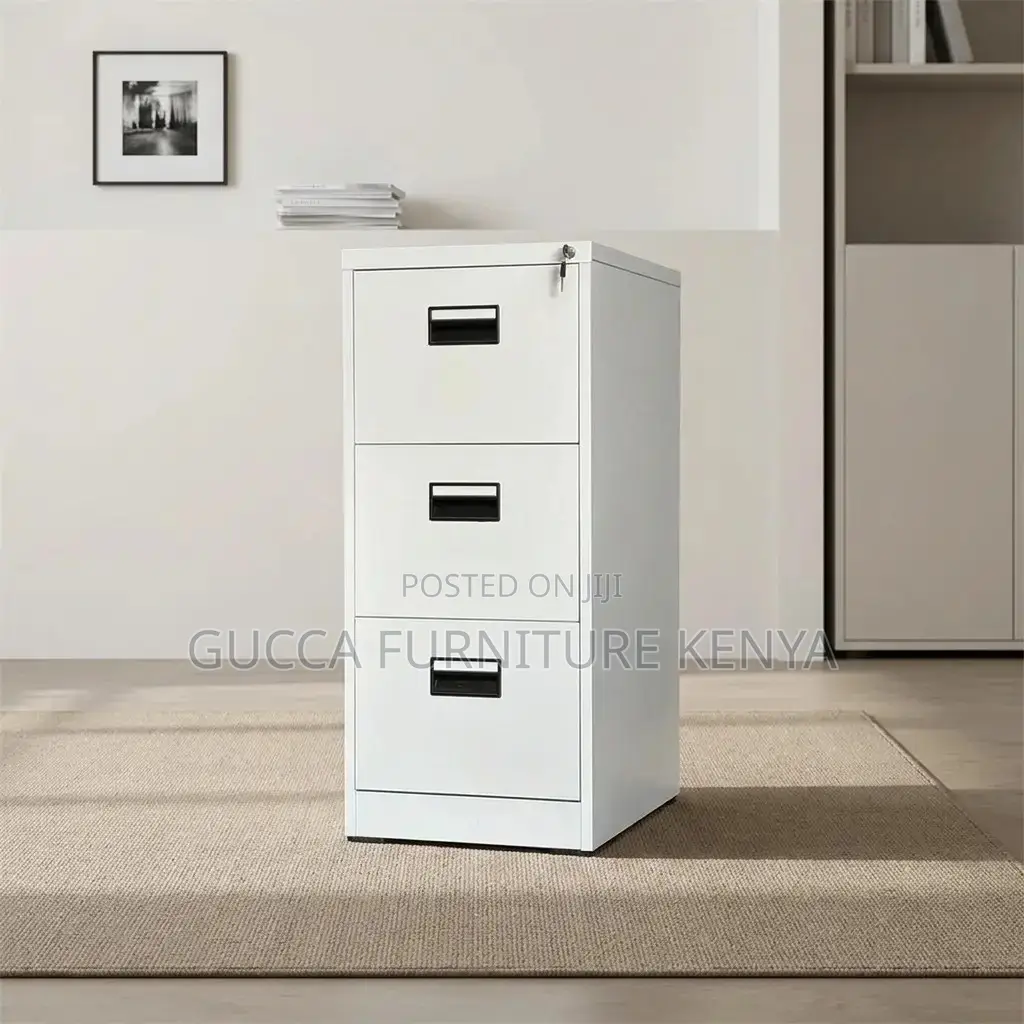 3-Drawer Metallic Document/File Cabinet
