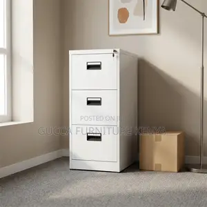 3-Drawer Metallic Document/File Cabinet