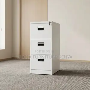3-Drawer Metallic Document/File Cabinet