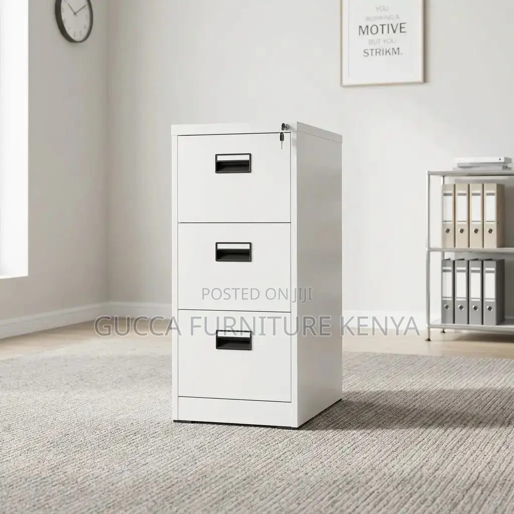 3-Drawer Metallic Document/File Cabinet