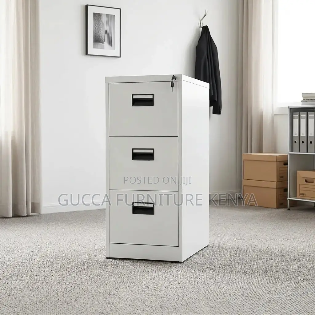 3-Drawer Metallic Document/File Cabinet