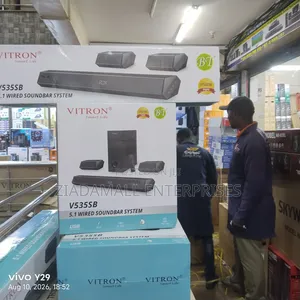Pay on Delivery New Vitron 5speaker Sound Bars