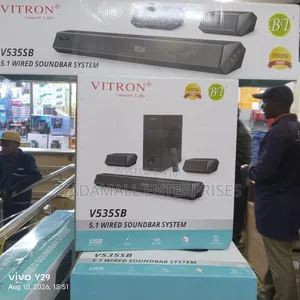 Affordable Vitron Model V535 Sound Bars. Powerful Bass
