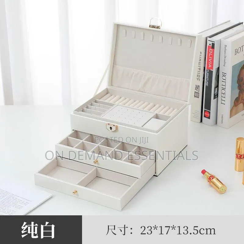 Multi-Layer Jewelry Storage Box Large Capacity Necklace