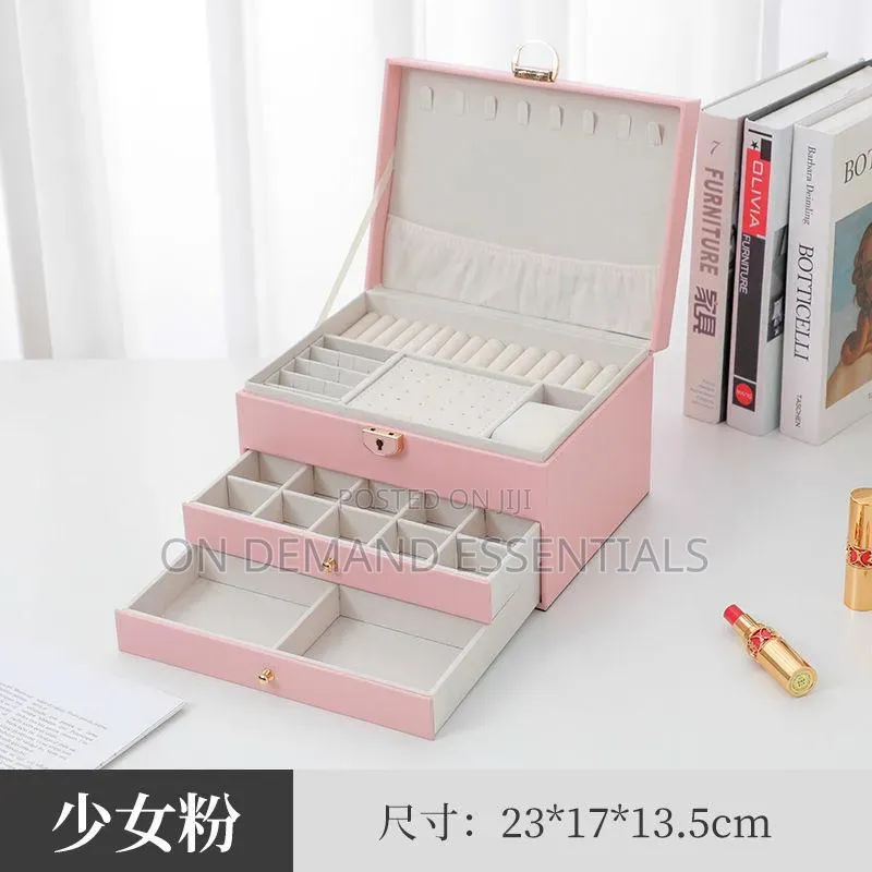 Multi-Layer Jewelry Storage Box Large Capacity Necklace