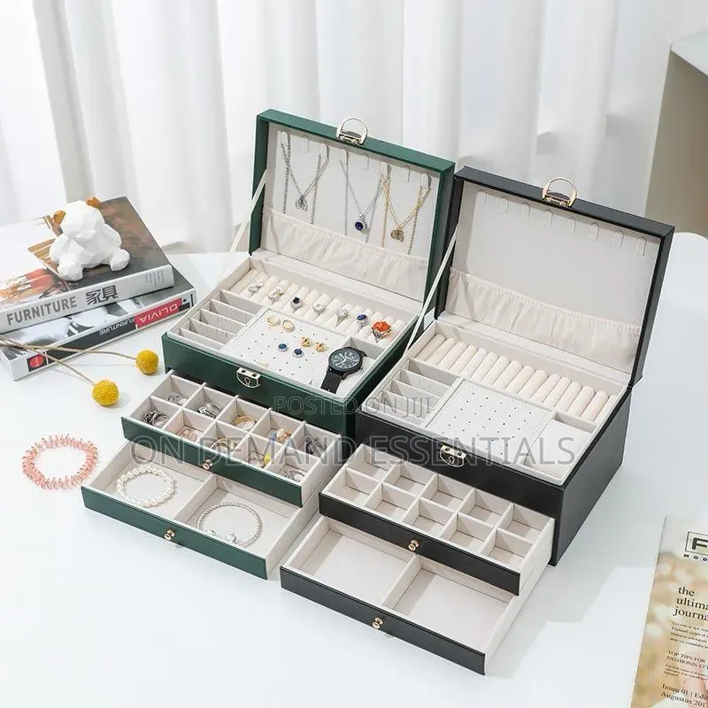Multi-Layer Jewelry Storage Box Large Capacity Necklace