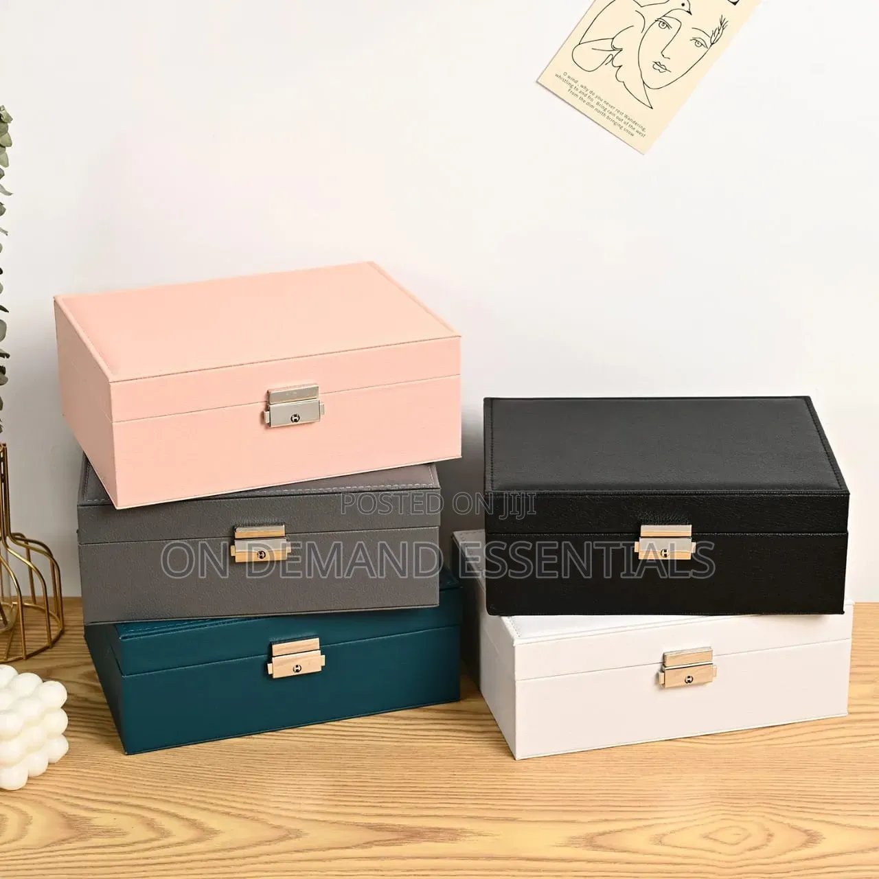 Multi-Layer Jewelry Storage Box Large Capacity Necklace
