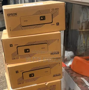 Epson CO-W01 3LCD WXGA Projector – 3,000 Lumens Portable Projector