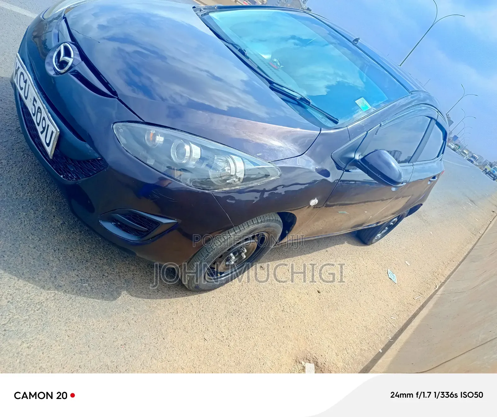Mazda Demio 2012 Gray
