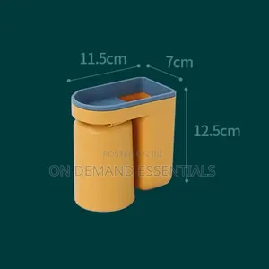 *Toothbrush Holder Rack Set Wall Mounted Punch-Free