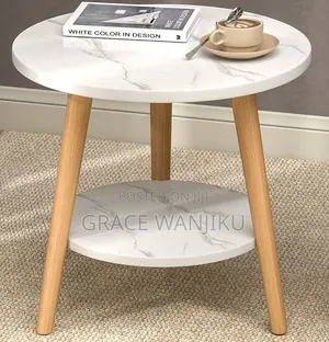 *2 Layer Minimalist Nordic Syle Coffee Side Table*