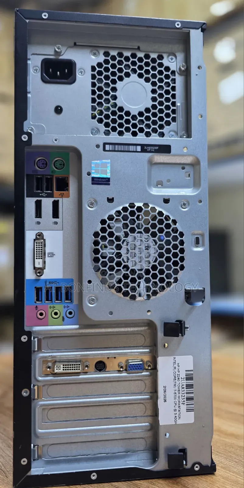 Desktop Computer HP Z240 8GB Intel Core i7 SSD 256GB