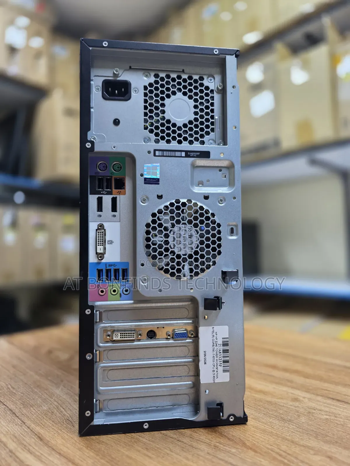 Desktop Computer HP Z240 8GB Intel Core i7 SSD 256GB
