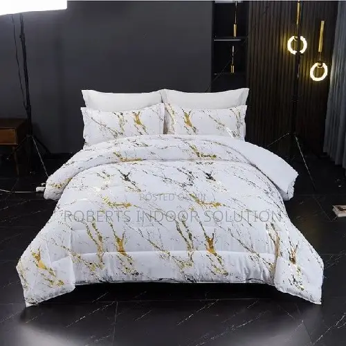 Swirling, Modern Abstract Stone Textures Duvet Cover