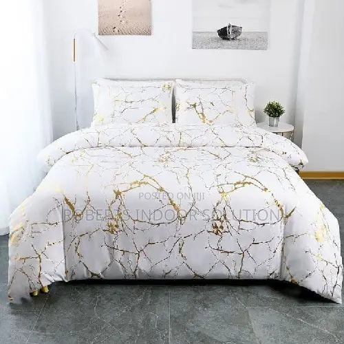 Swirling, Modern Abstract Stone Textures Duvet Cover