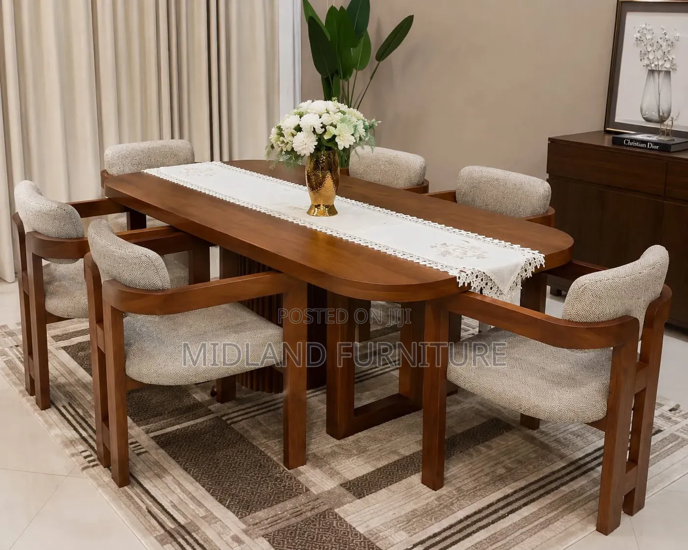 Hardwood Modern Dining Tables Dining Available on Order