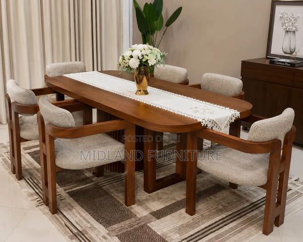 Hardwood Modern Dining Tables Dining Available on Order - main view