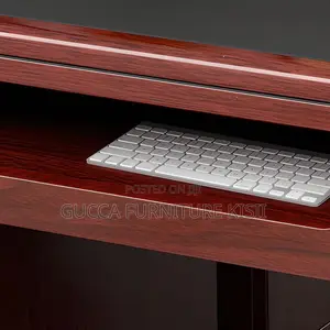 Office Desk; 120CM Executive Mahogany Desk