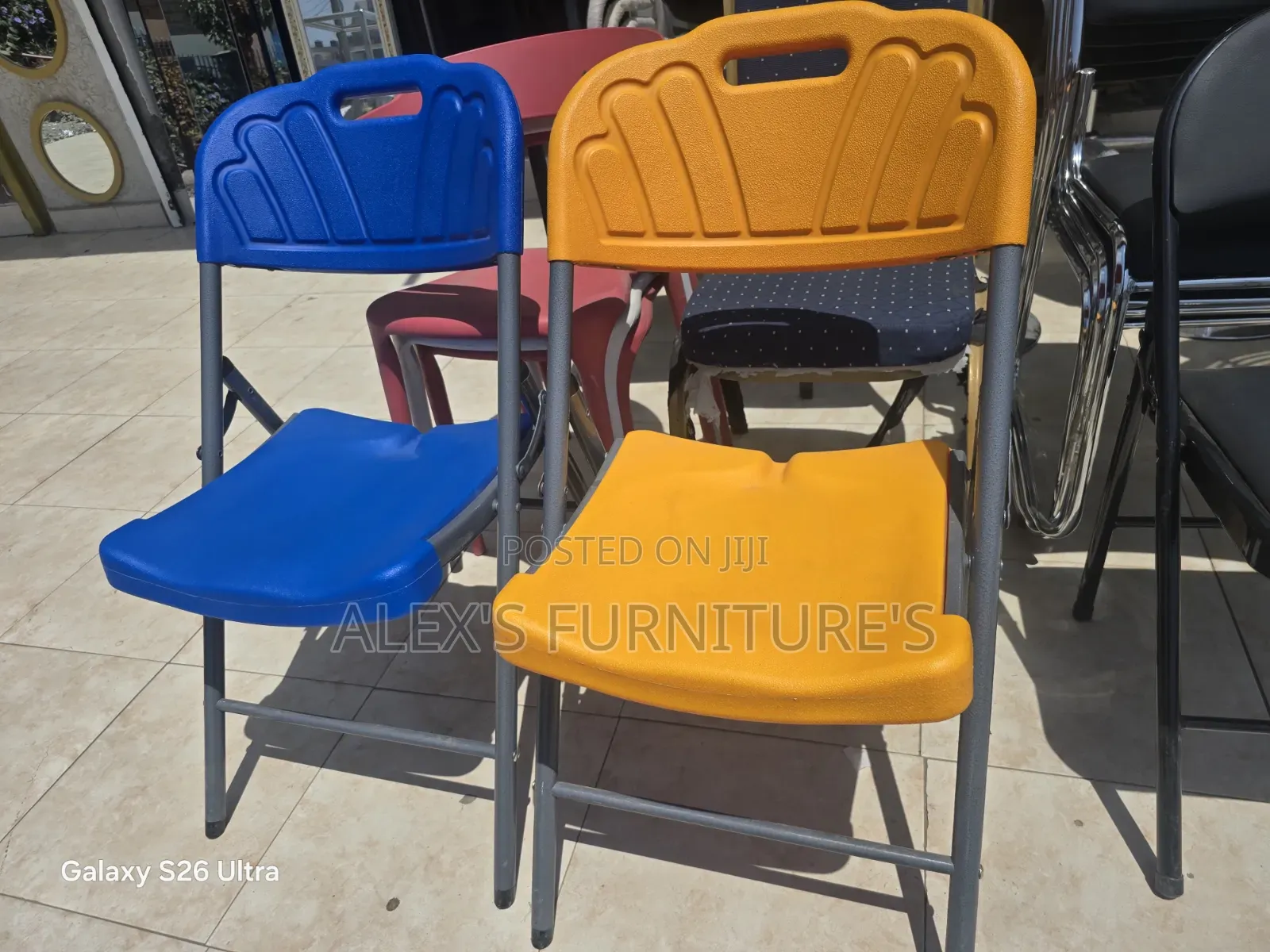 Different Colours Foldable Chairs
