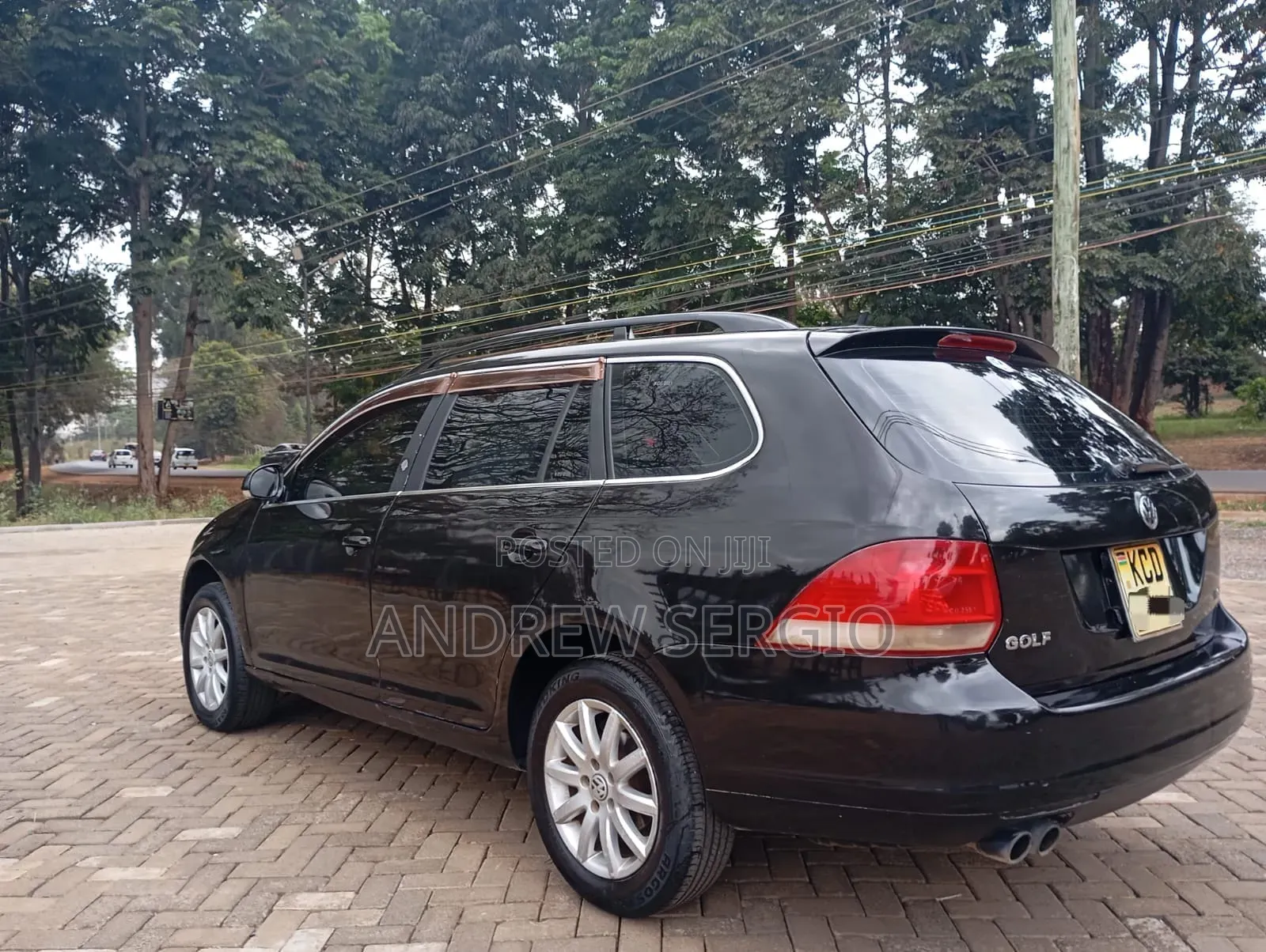 Volkswagen Golf Variant 2008 Black