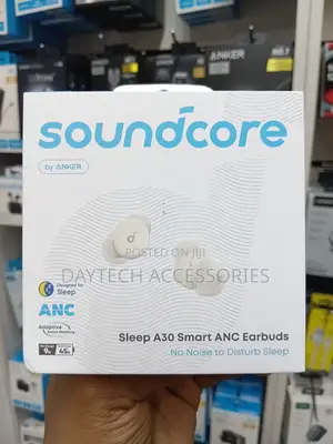 The Soundcore Sleep A30 Smart ANC Earbuds by Anker