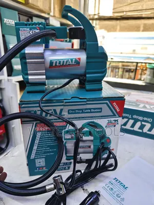 Total 12V Portable Auto Air Compressor (140 PSI) – Brand New