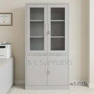 2-Swing Door Metallic Document Cabinet.
