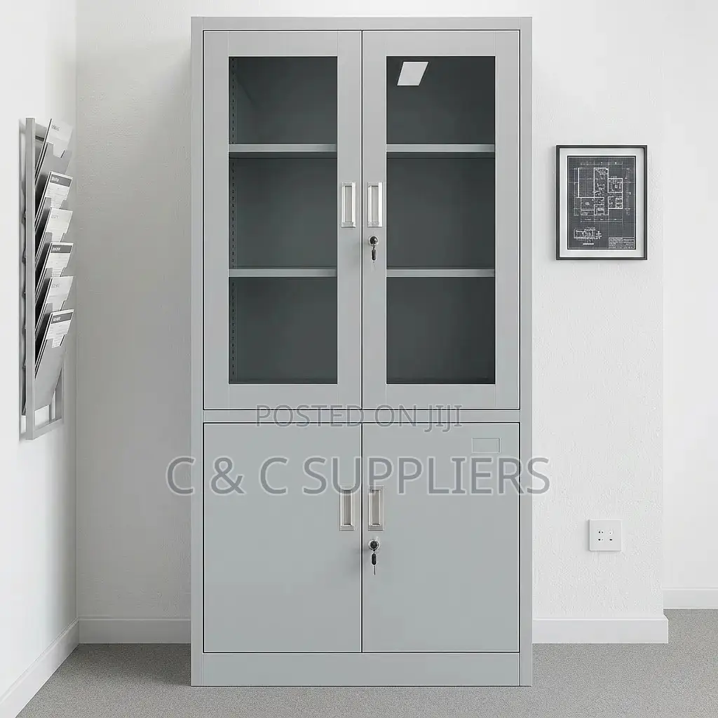 2-Swing Door Metallic Document Cabinet.