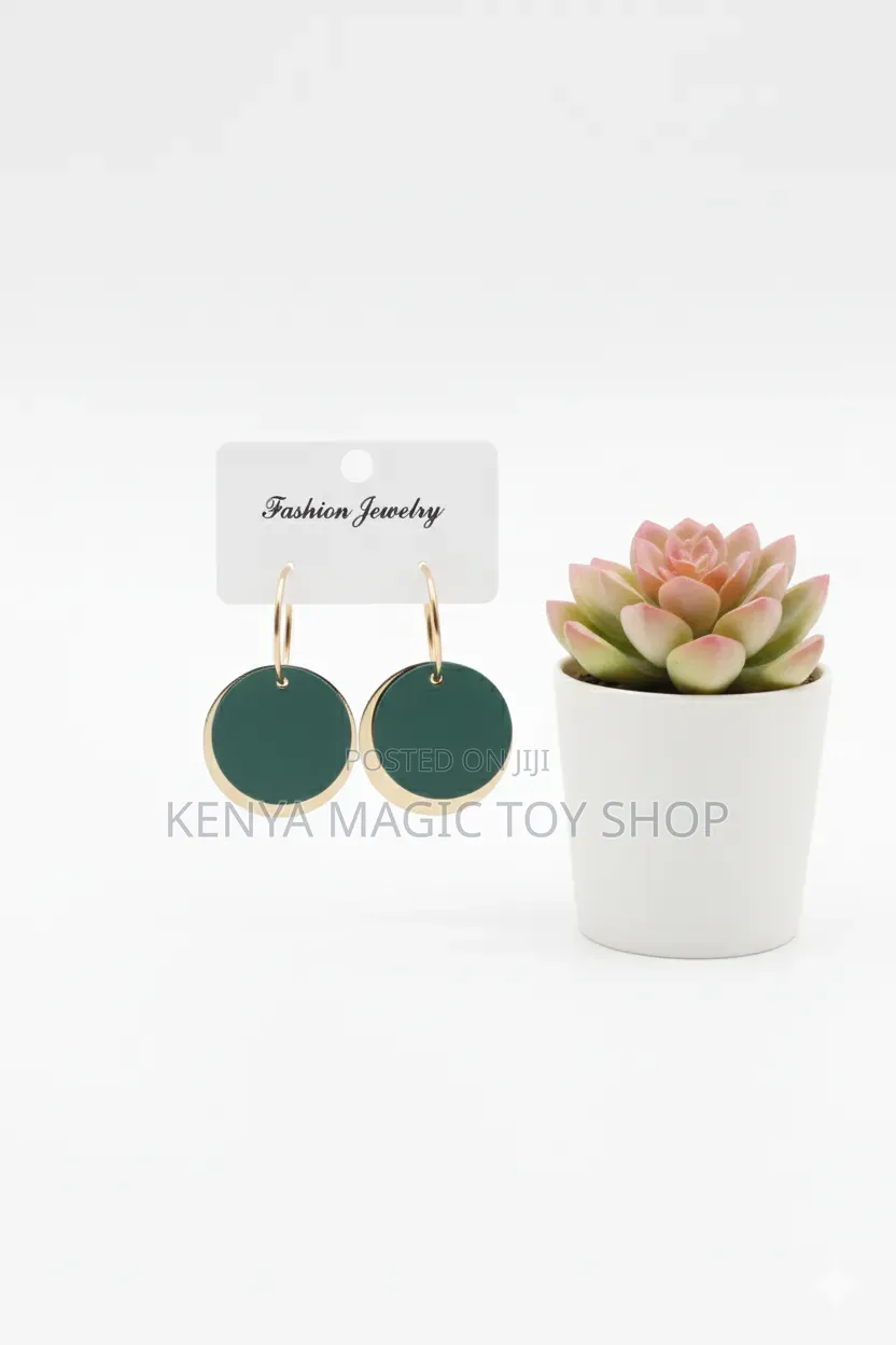 Golden Hoop Earrings