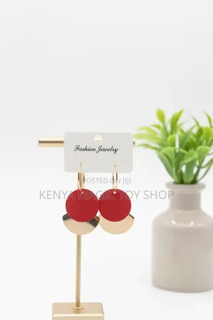 Golden Hoop Earrings
