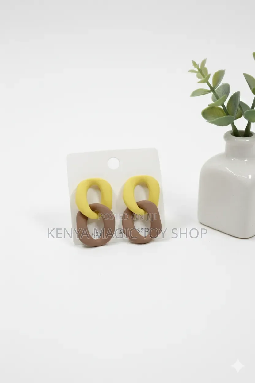 Golden Hoop Earrings
