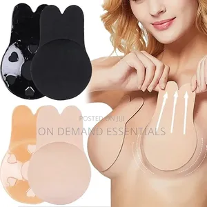 *Women Push Up Bras Self Adhesive Silicone Strapless Invisible Bra