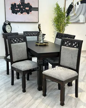 Modern Hardwood Dining Set Available on Order