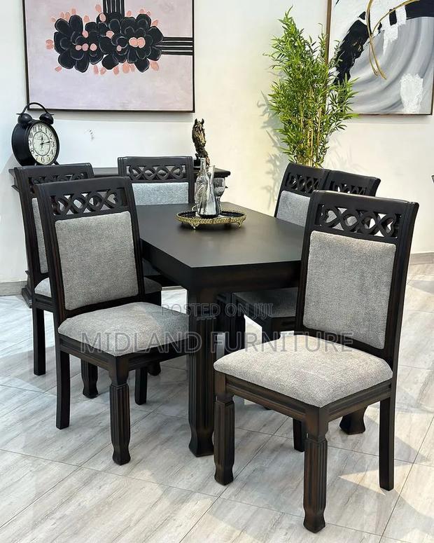 Modern Hardwood Dining Set Available on Order